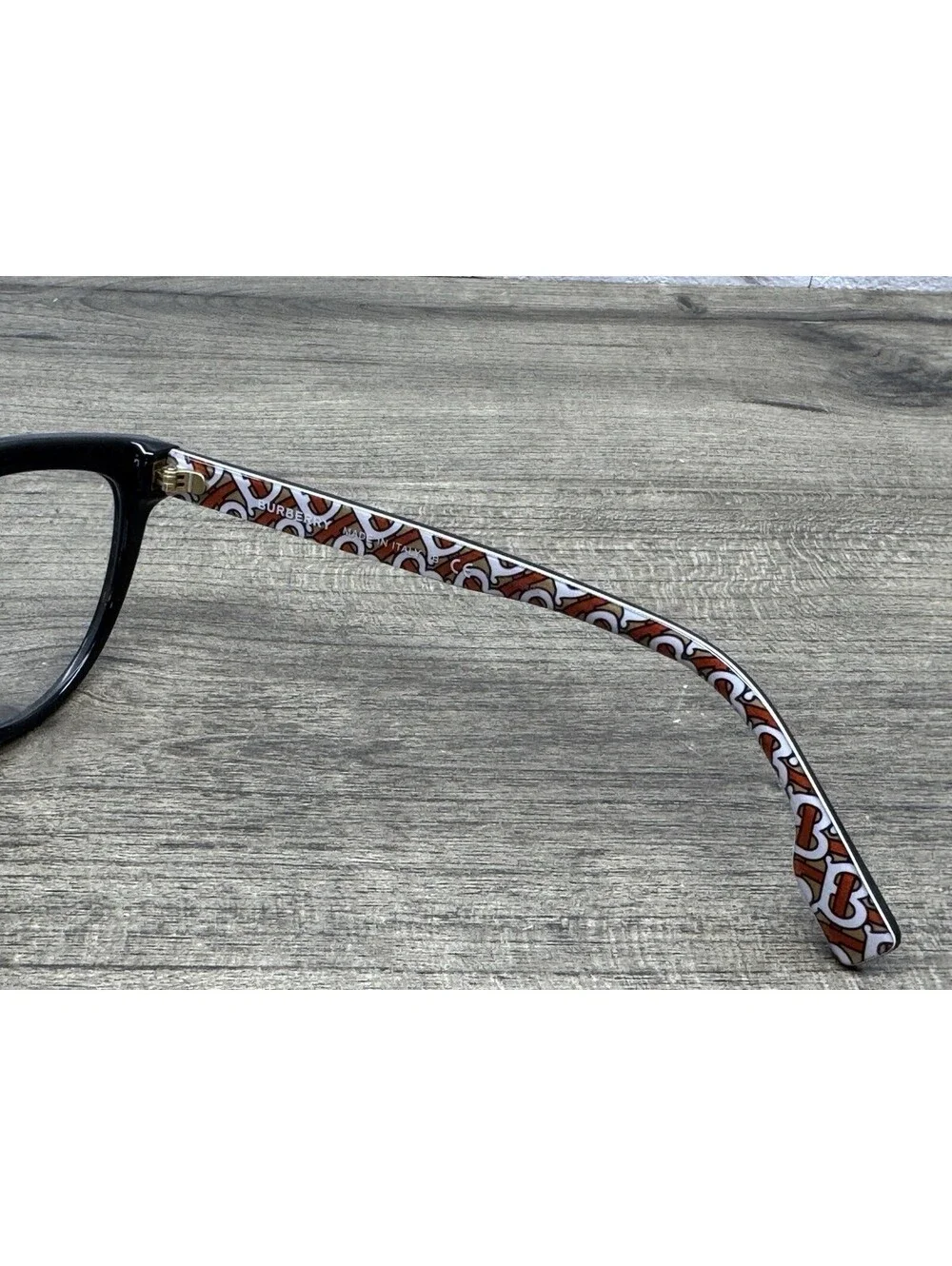 BURBERRY B 2311 3824 Eyeglasses Frames Black 51[]19-140 Demo Lens Designer Italy